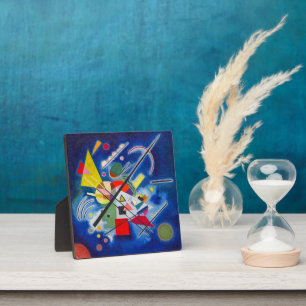 Blaue Malerei Wassily Kandinsky Fotoplatte
