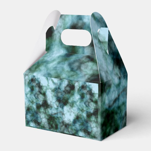 Blaue Marmor Geschenkschachtel (Vorderseite)