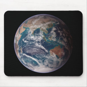 Blaue Marmorerde (östliche Hemisphäre) Mousepad