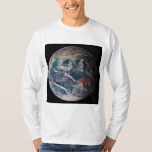 Blaue Marmorerde (östliche Hemisphäre) T-Shirt