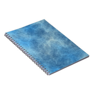 Blaue Marmorplatte Abstrakt Notizblock