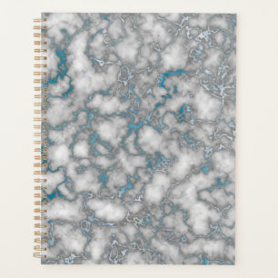 Blaue Marmorplatte Planer