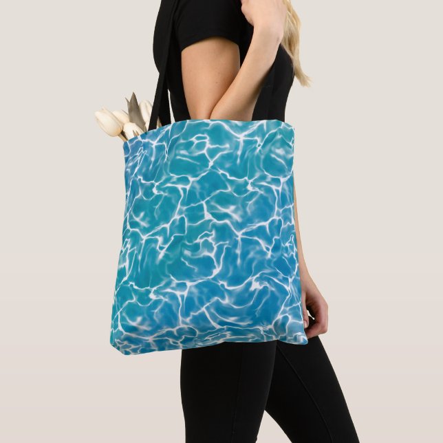 Blaue Meere * Tasche (Von Nahem)