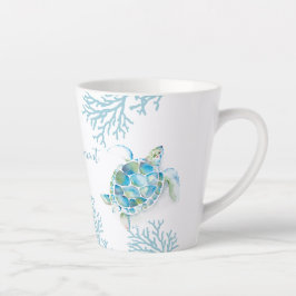 Blaue Meeresschildkröte Milchtasse
