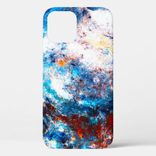Blaue Meereswelle. Künstlerische Spritzer von leuc Case-Mate iPhone Hülle
