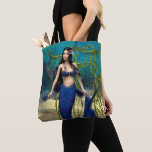 Blaue Meerjungfrau Tasche
