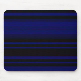 Blaue Minimallinien Mousepad
