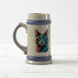 Blaue Mit Augen Purrfektion Tasse