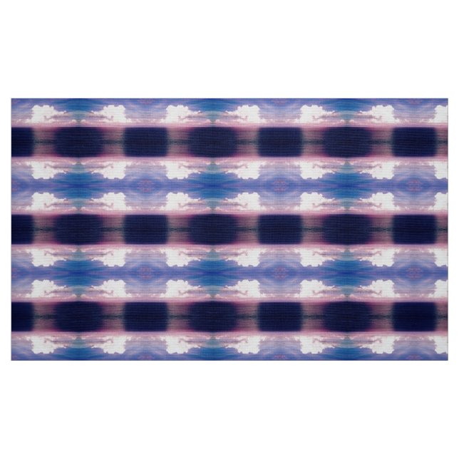 Blaue Mode Stoff (Fat Quarter (45,7 x 55,9 cm))