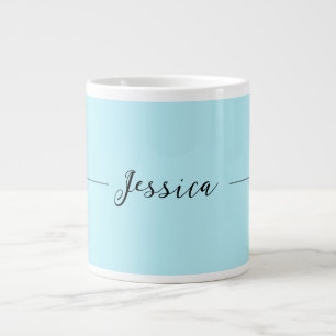 Blaue moderne elegante einfache professionelle Nam Jumbo-Tasse