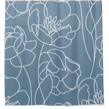 Blaue moderne Wildblume