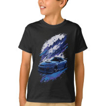 Blaue modifizierte Skyline in einer Spritze von Pa