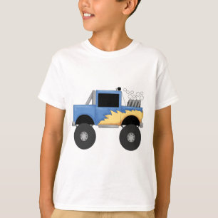 Blaue Monster-LKW-T-Shirts und Geschenke T-Shirt