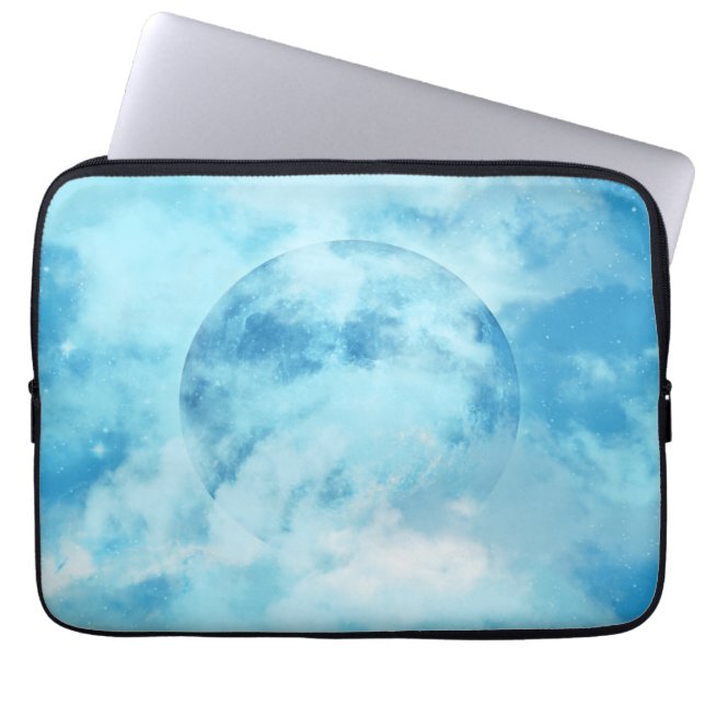BLAUE MOON ARTISTIC NIGHT SKY LAPTOPSCHUTZHÜLLE (Vorderseite)
