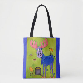 Blaue Moose Tasche
