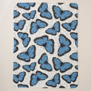 Blaue Morpho-Schmetterlinge Sherpadecke