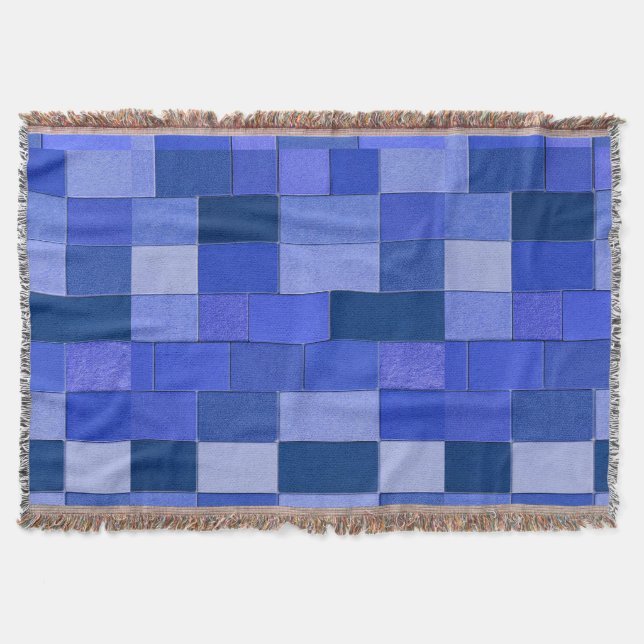 Blaue Mosaikfliesen Decke (Vorderseite)