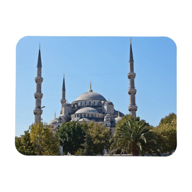 Blaue Moschee Istanbul Magnet (Horizontal)