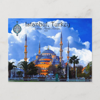 Blaue Moschee - Istanbul Postkarte