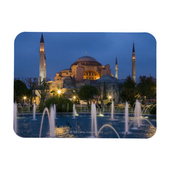 Blaue Moschee, Istanbul, Türkei Magnet (Horizontal)