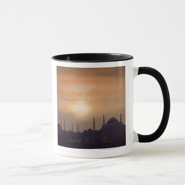Blaue Moschee und Hagia Sophia die Türkei, Tasse (Rechts)