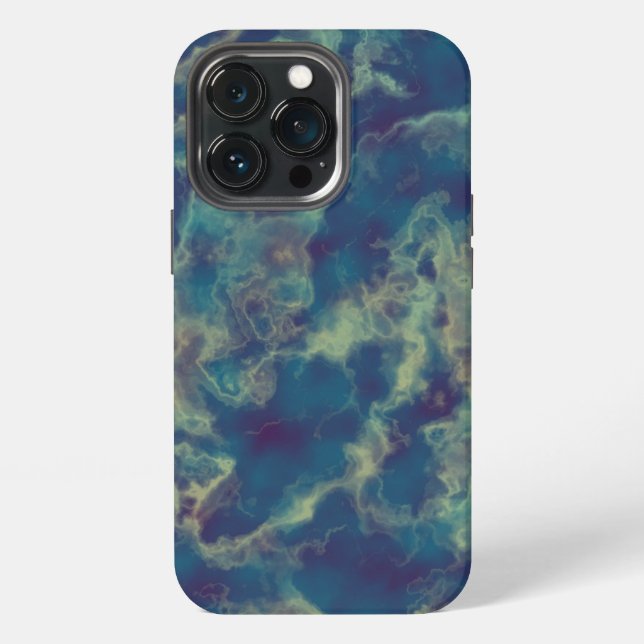 Blaue Murmel 2 iPhone 13 Pro Hülle (Hinten)