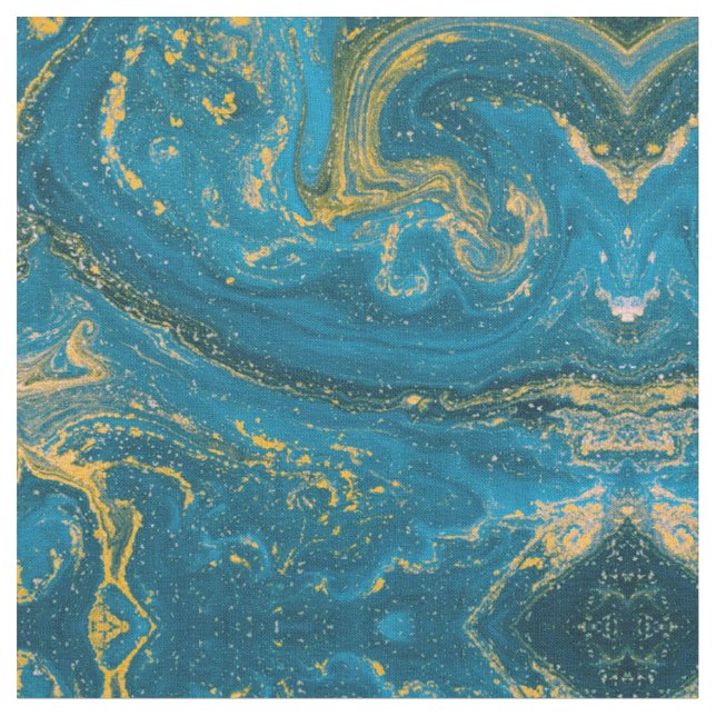 Blaue Murmel  Stoff (Nahaufnahme)
