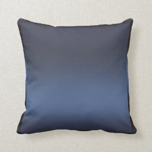 Blaue Navy-Sateen-Satin-Glanz-Moderne Glamouröse E Kissen