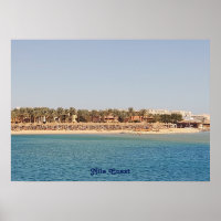 Blaue Nilküste in Ägyptens Ebenen