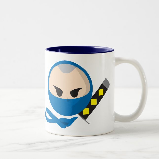 Blaue Ninja Tasse (Rechts)