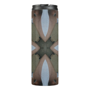 Blaue Olive-Kreuzung Thermosbecher