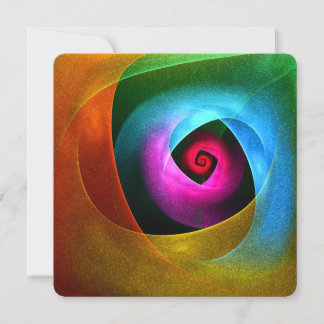 Blaue Orange-Pink Moderne Abstrakte Kunst Muster # Einladung