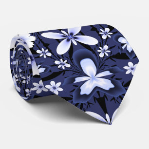 Blaue Orchidee Krawatte