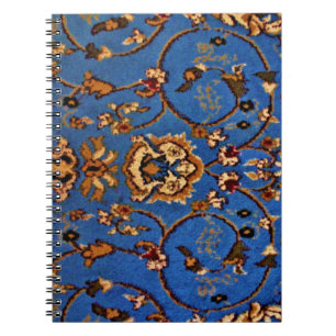Blaue Orientalische Ruine Notizblock