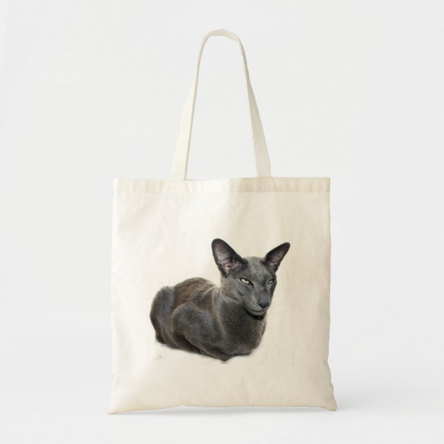 Blaue orientalische Shorthair Tasche (Vorne)
