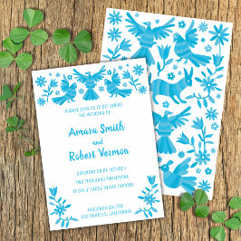 BLAUE OTOMI-ANKÜNDIGUNG ANKÜNDIGUNG