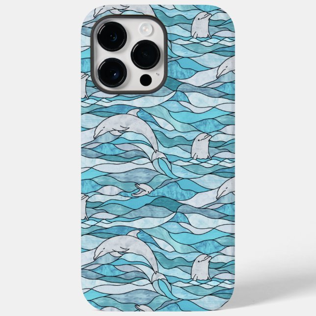 Blaue Ozeanklumpen Case-Mate iPhone 14 Pro Max Hülle (Rückseite)