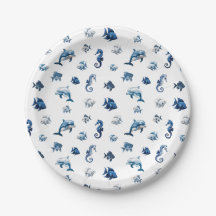Blaue Ozeankreaturen von Wedgewood!