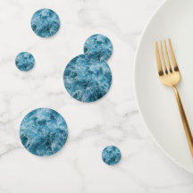 Blaue Ozeanwellen