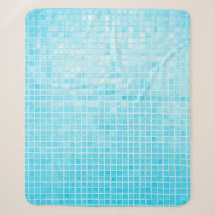 Blaue Pastell-Keramikwand- und Bodenfliesen abstra Sherpadecke