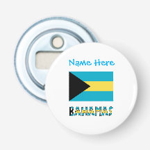 Blaue Personalisierung der Flagge Bahamas Bahamas