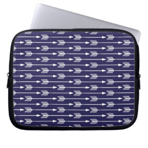 Blaue Pfeile Laptopschutzhülle
