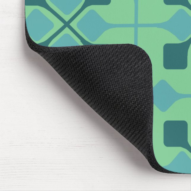Blaue Pfeile Mousepad (Ecke)