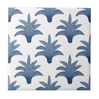 Blaue Pinecone Tile Fliese