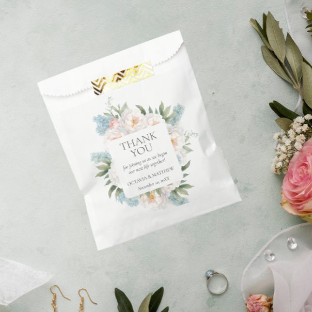 BLAUE PINK BLOOMING BLUME WEDEN GESCHENKTÜTCHEN (Von Creator hochgeladen)