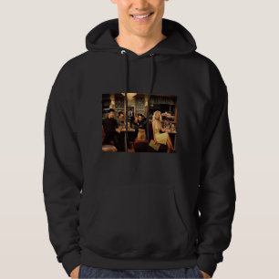 Blaue Platte Hoodie