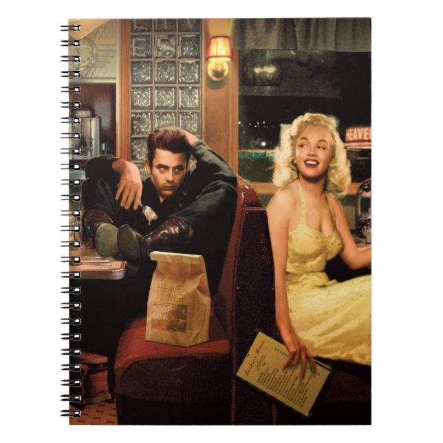 Blaue Platte Notizblock (Vorderseite)