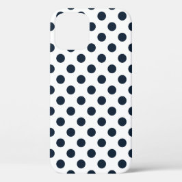 Blaue Polka-Punkte Case-Mate iPhone Hülle