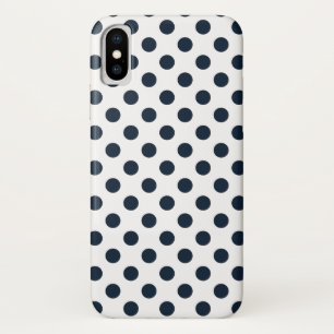 Blaue Polka-Punkte Case-Mate iPhone Hülle