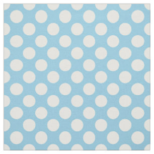 Blaue Polka-Punkte, Polka-Dot-Muster, Punkte, gepu Stoff